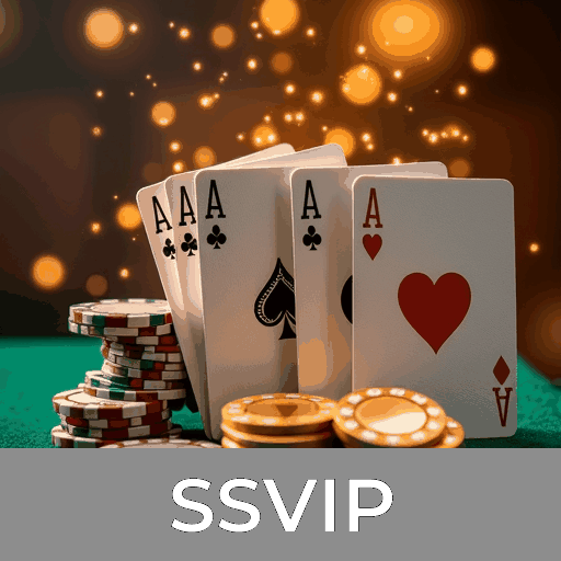 SSVIP: Caça-Níqueis com Mega Jackpots, Roleta ao Vivo, Poker Estratégico